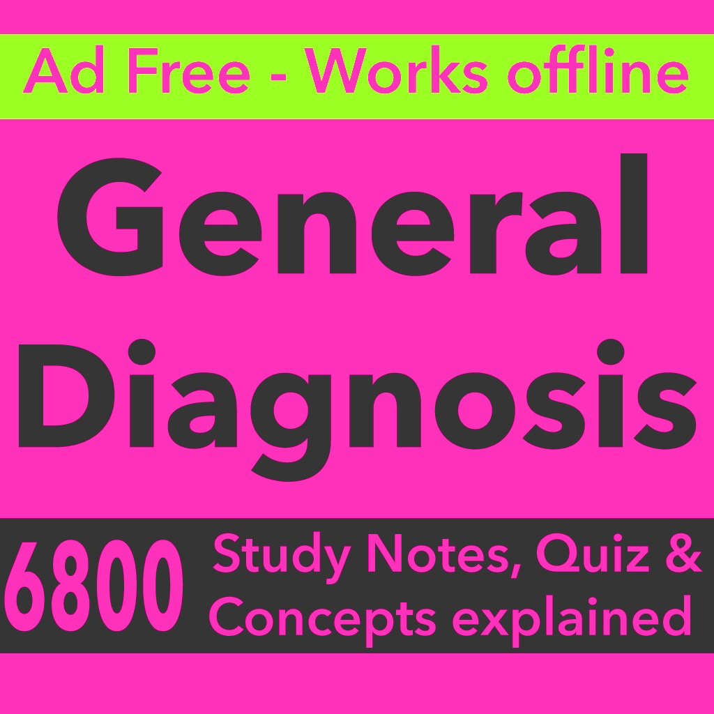 Get General Diagnosis Exam Review for iOS, iPhone, iPad Aso Report