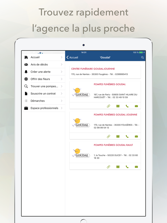 Screenshot #6 pour Obsèques en France