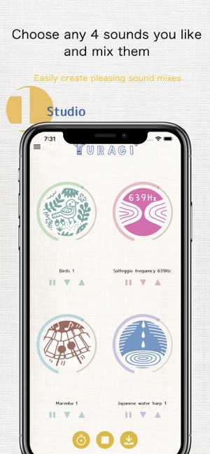 YURAGI+ Healing Sounds Creator(圖3)-速報App
