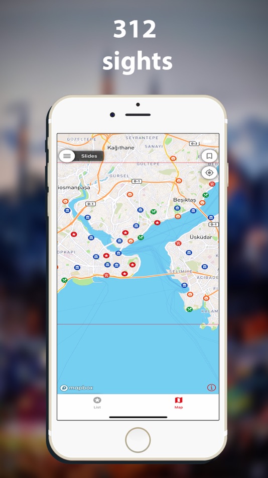 #1. Istanbul travel map guide 2020 (iOS) بواسطة: Khrystyna Skliarova
