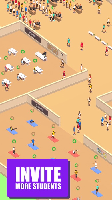 Idle School 3d - Tycoon Game Screenshot