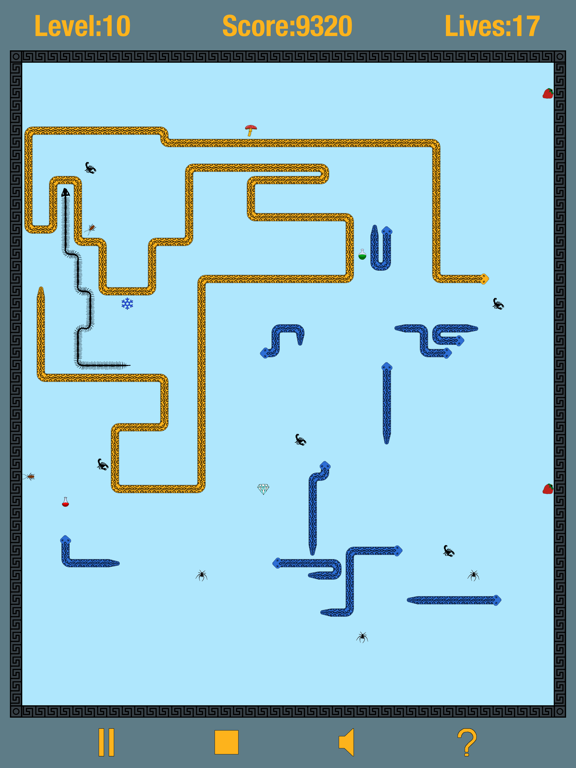 Screenshot #4 pour Fighting Snakes