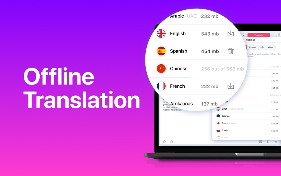 #1. Lingvanex Offline Translator (macOS) 由: NordicWise Limited