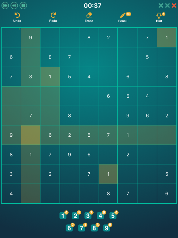 SodokuMaster iPad screenshot