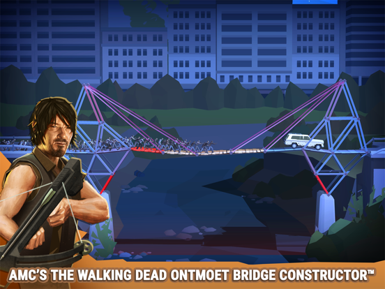 Bridge Constructor: TWD iPad app afbeelding 1