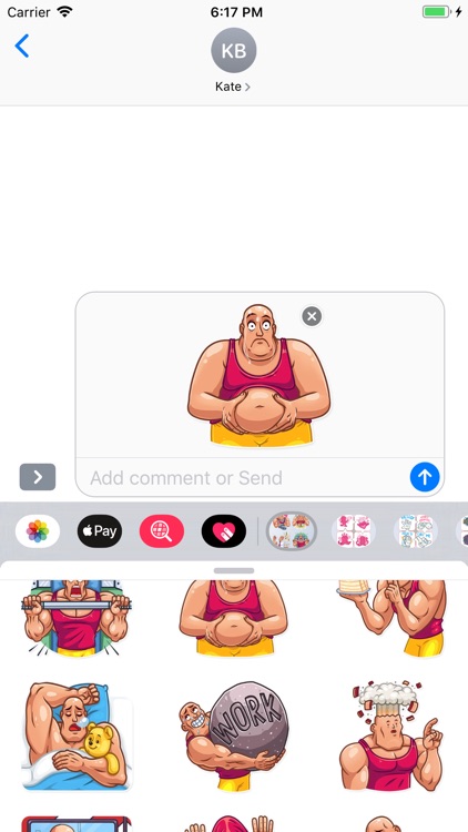 Bodybuilder Emojis screenshot-4