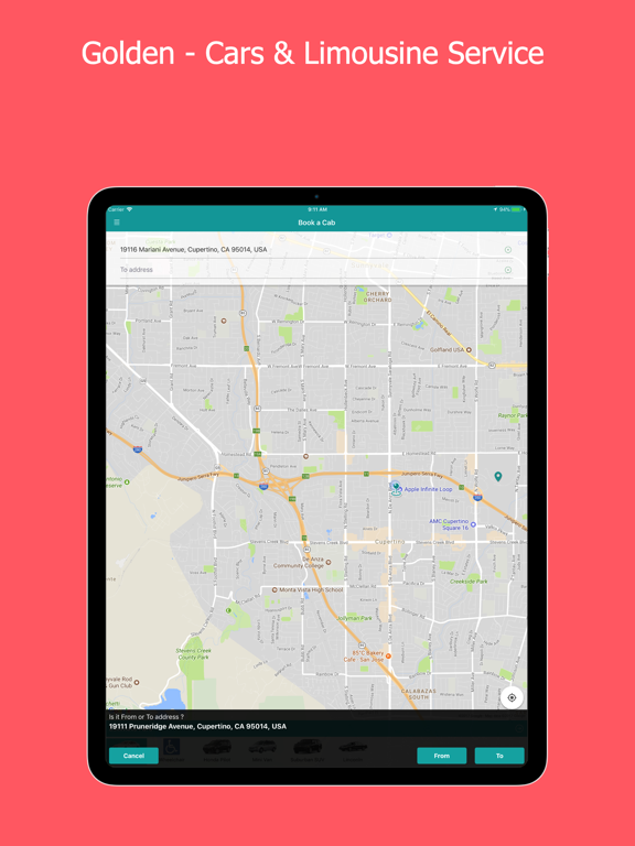 Screenshot #5 pour Golden Car Service