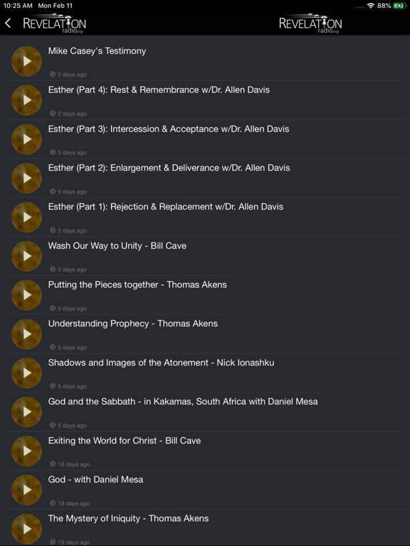 Screenshot #6 pour Revelation Radio App