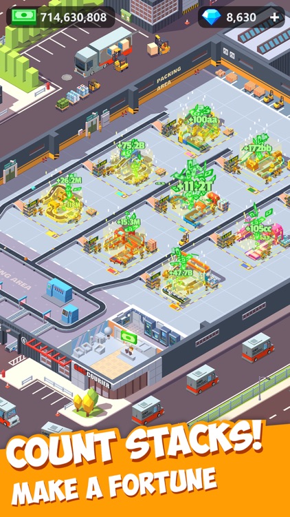 Idle Courier Tycoon screenshot-5
