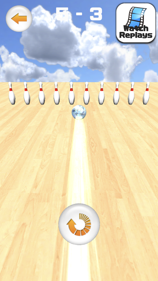 #4. Bowling Puzzle (iOS) 由: Osawa Shunsuke