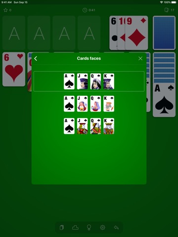 Solitaire The Game iPad screenshot