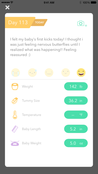 Pregnancy Tracker ‎ Screenshot