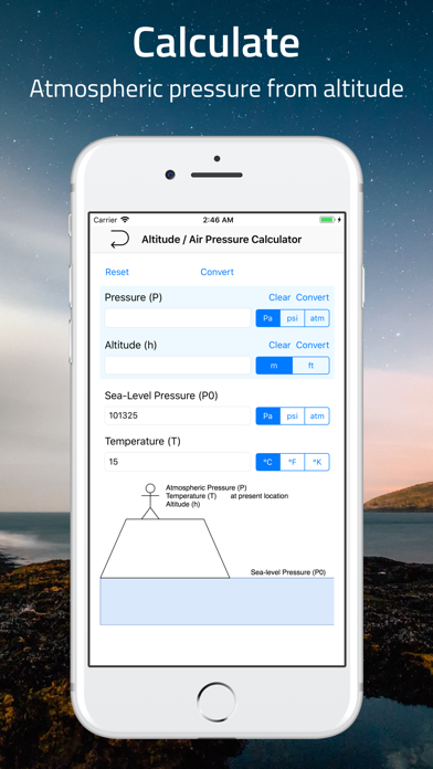 Elevation - Altimeter Map Screenshot