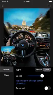 motion blur - panning photo iPhone Captures Décran 2