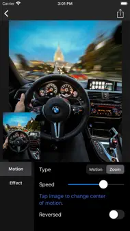 Motion Blur - Panning Photo iphone bilder 1
