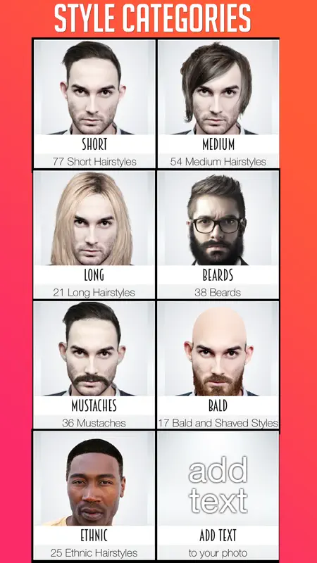 Men's Hairstyles screenshot 10 of 10