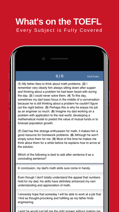 TOEFL TestBank: Prep & Reviewのおすすめ画像1