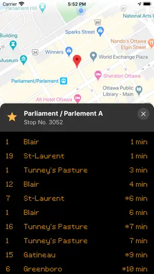 Ottawa Bus Live screenshot 2