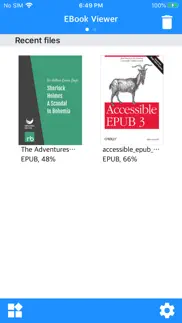 ebook viewer - epub novel file iphone screenshot 2
