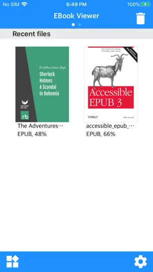 EBook Viewer - EPub Novel File iPhone Screenshot 2