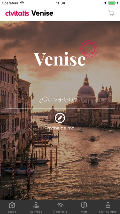 Screenshot #1 pour Guide de Venise Civitatis.com