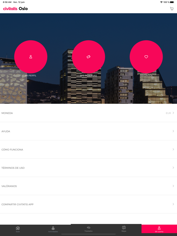 Guía de Oslo de Civitatis.com iPad screenshot 5 - Travel app