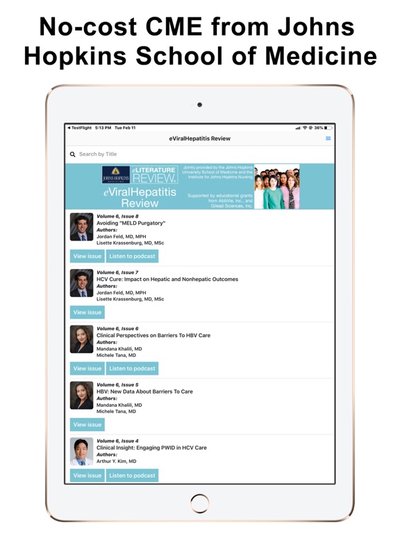 Screenshot #4 pour eViralHepatitis Review