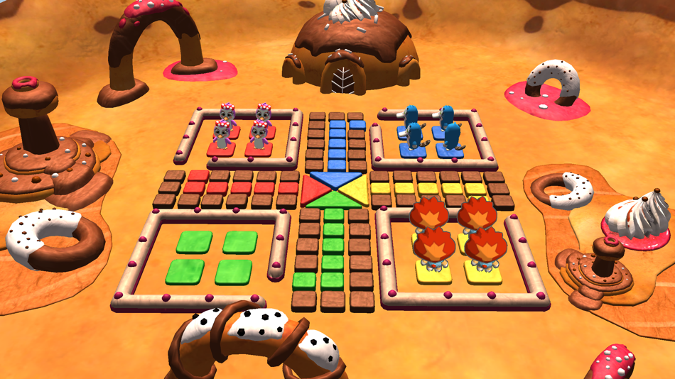 #2. Ludo 3D Multiplayer (iOS) Podle: Nordic Electronics