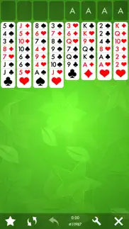freecell solitaire card game. iphone screenshot 1