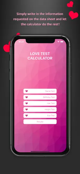 Game screenshot Love Calculator Prank apk