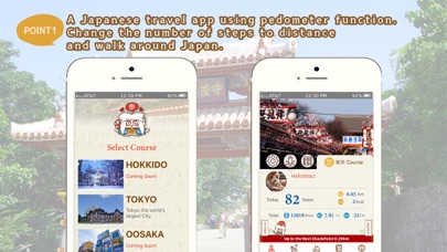 Screenshot #2 pour Pedometer-JapanWalk