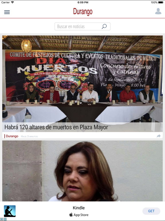 El Siglo de Durango iPad screenshot 4 - News app