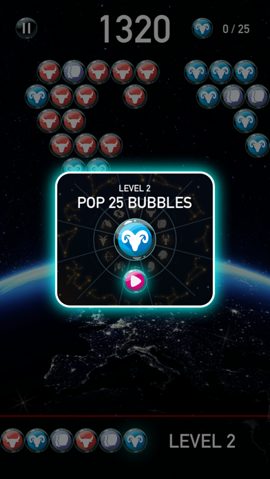 Astro Bubble Shooter Screenshots