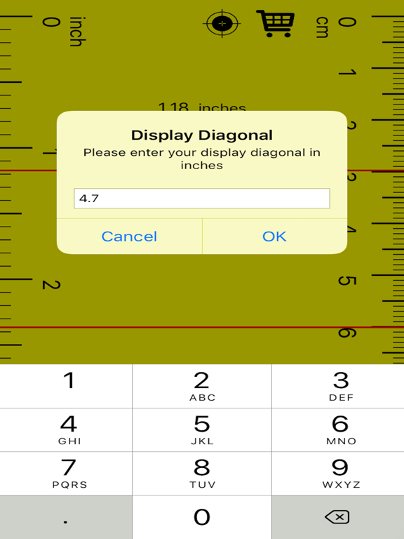 Vernier Caliper Micrometer iPad screenshot 3 - Utilities app