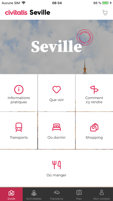 Screenshot #2 pour Guide de Seville Civitatis.com