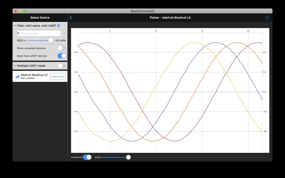 #3. Bluefruit Connect (macOS) بواسطة: Adafruit Industries