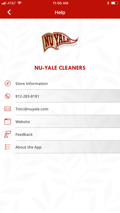 Nu-Yale Cleaners Screenshot