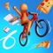 Fun and addictive bike flipping game where you need to flip your car to gain new pizza box and get to finish line with a maximum of box