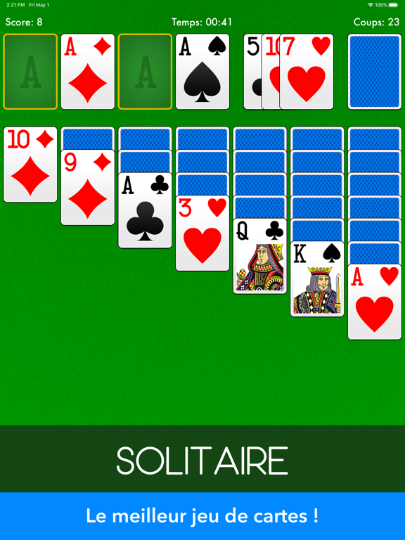 Screenshot #4 pour Solitaire ~ Patience jeu carte