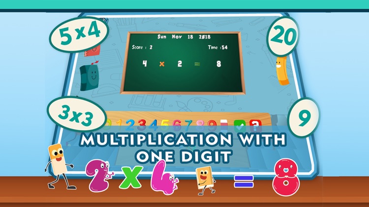Math Multiplication Games Kids