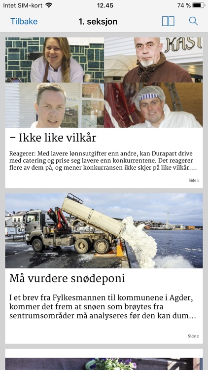 Aust Agder Blad screenshot-3