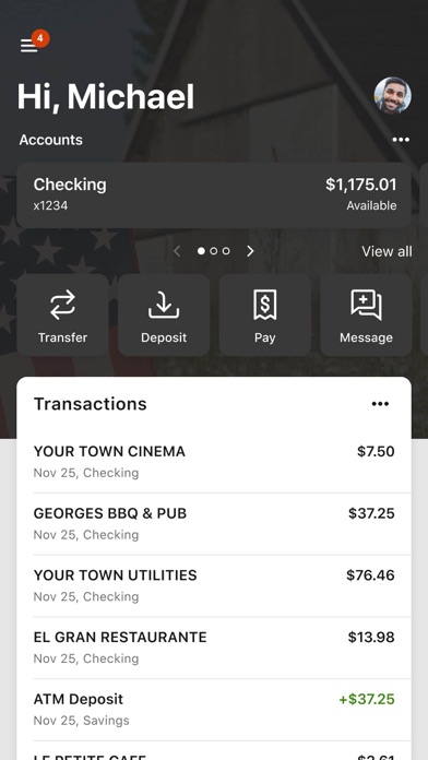 Ohio Valley Mobile Banking Screenshot