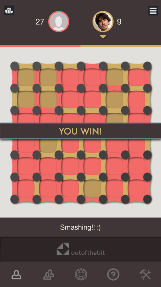 #3. Dots and Boxes - Classic Games (iOS) 由: OutOfTheBit Ltd