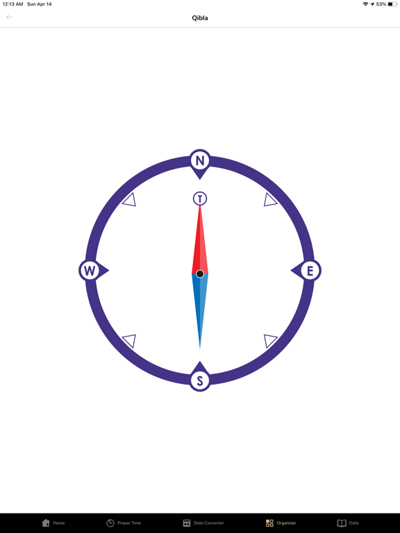 Makkah Clock - ساعة مكة iPad screenshot 4 - Lifestyle app