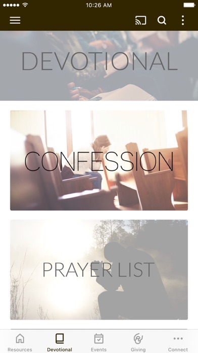 South Woods Baptist Church Screenshot