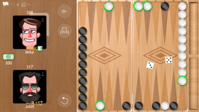 Backgammon Narde Online board game screenshot 3