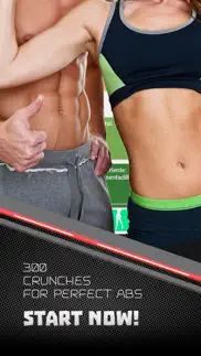 300 abs workout be stronger iphone screenshot 1