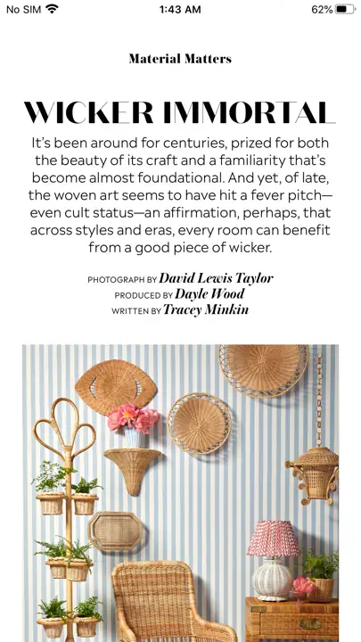 Veranda Magazine US iPhone Screenshot 5