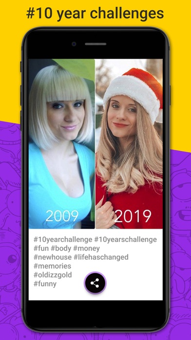 Screenshot #1 pour 10 Years Challenge Photo Maker