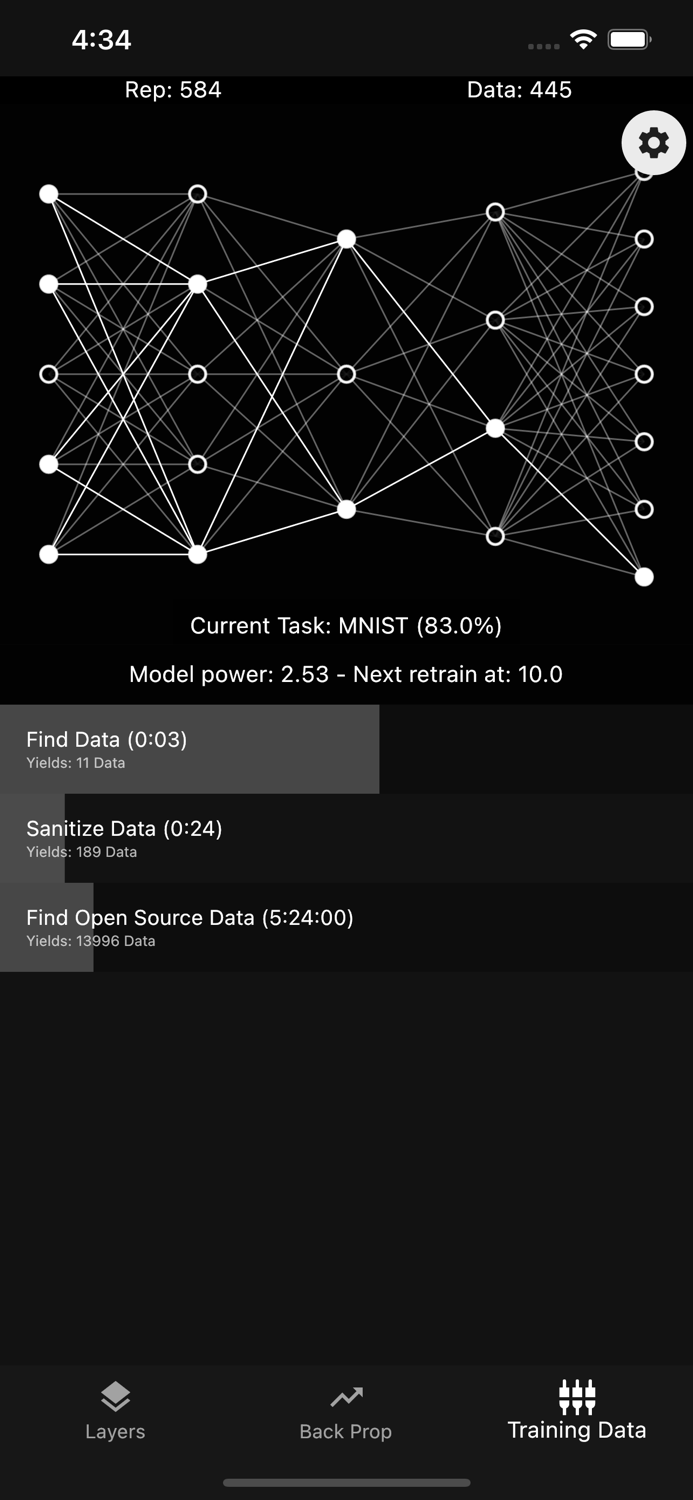 Perceptron - An Idle Game
